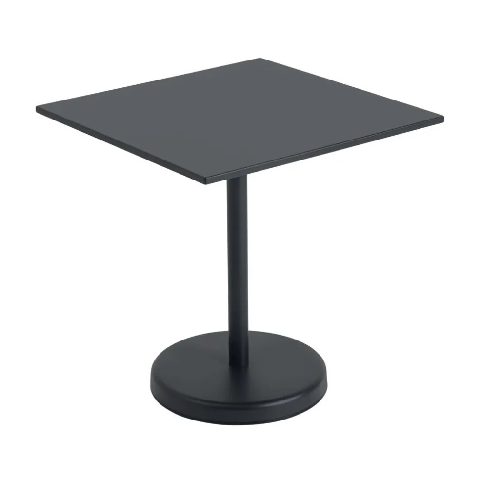Linear Steel Bistrotisch 70x73x70cm