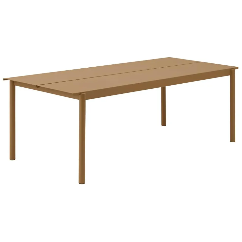Linear Steel Gartentisch 220x90cm