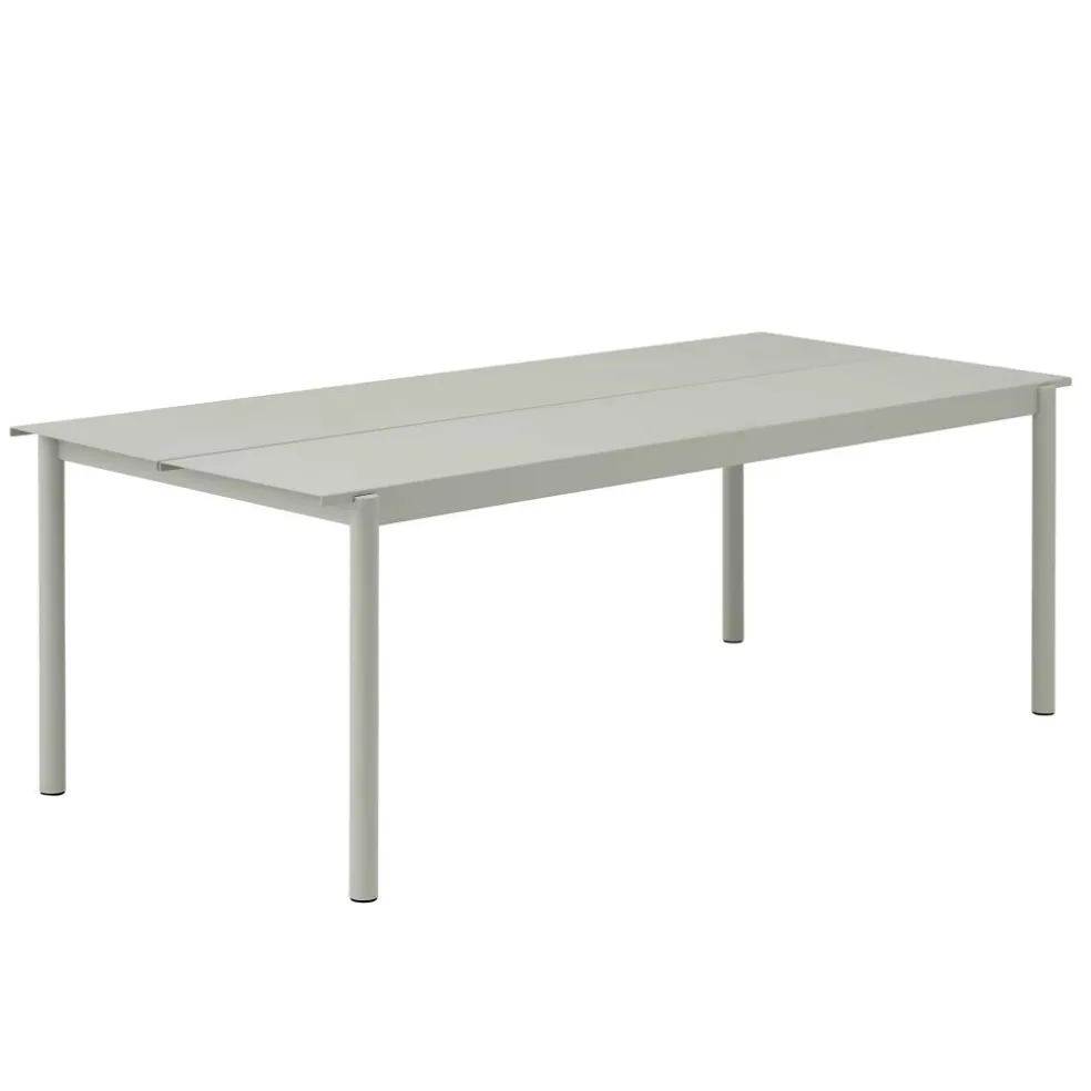Linear Steel Gartentisch 220x90cm