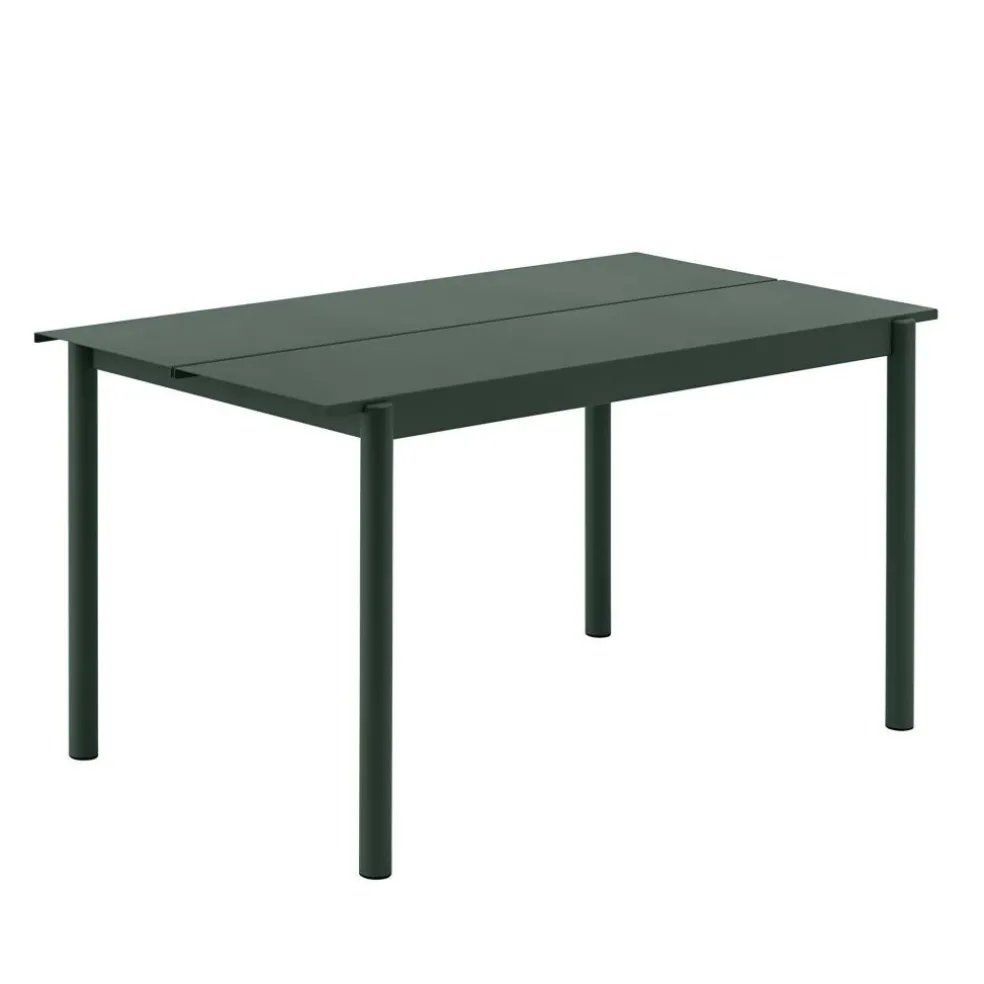 Linear Steel Gartentisch 140x75cm