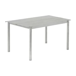 Linear Steel Gartentisch 140x75cm