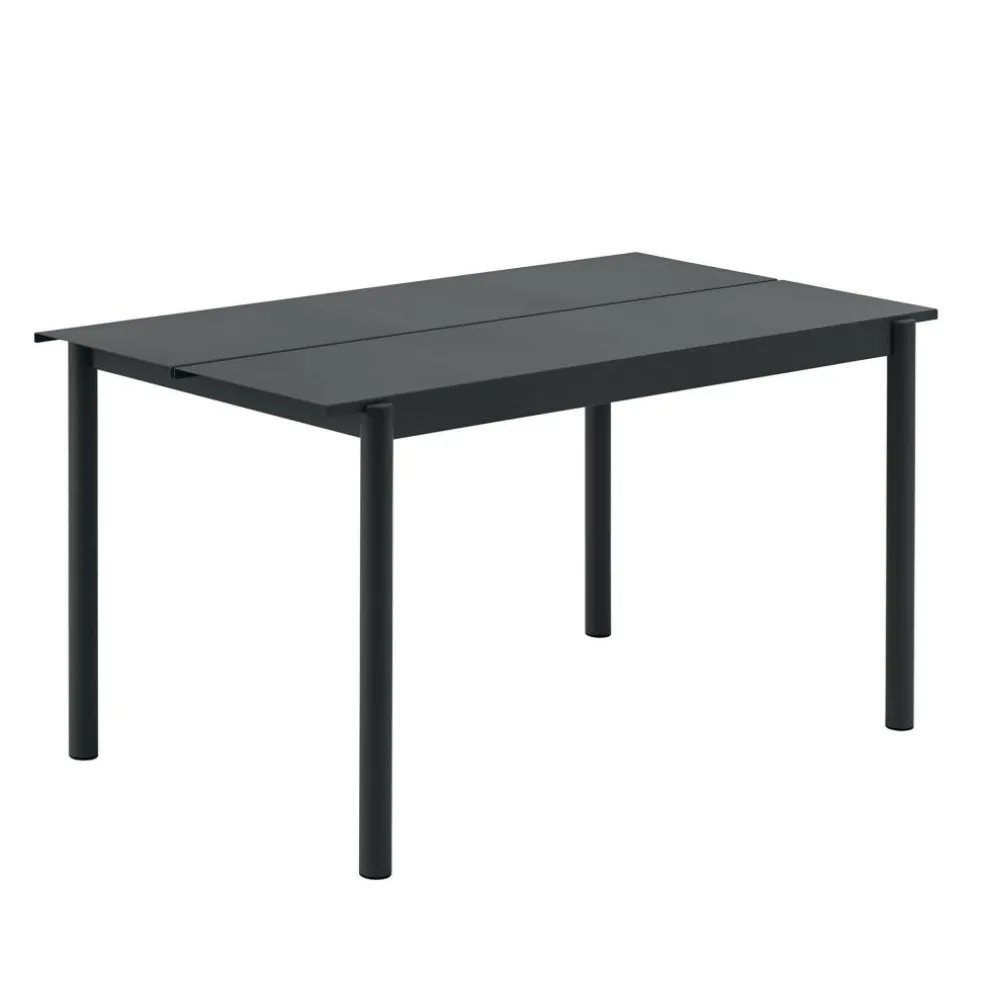 Linear Steel Gartentisch 140x75cm