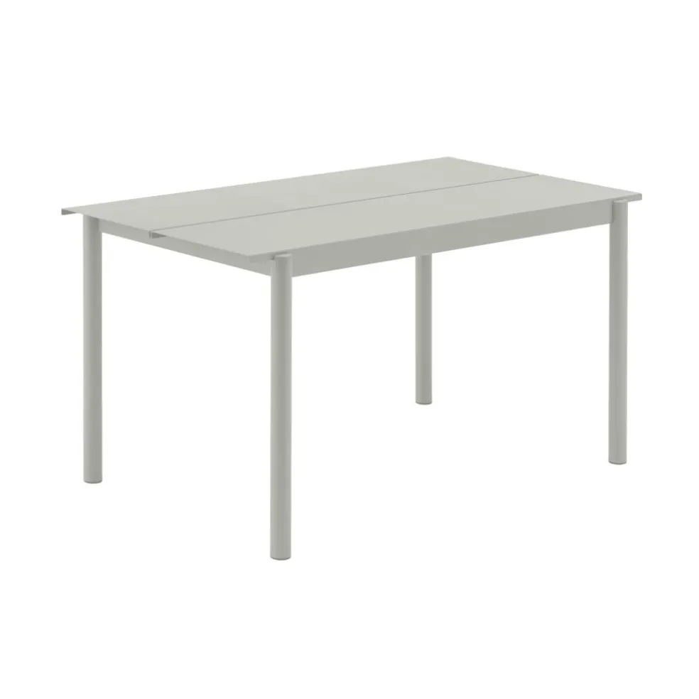 Linear Steel Gartentisch 140x75cm