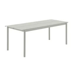 Linear Steel Gartentisch 200x75cm