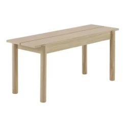 Linear Wood Bank 110x34cm