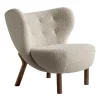Little Petra VB1 Loungesessel Gestell Walnuss