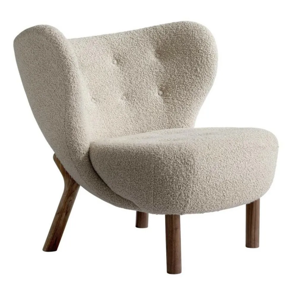 Little Petra VB1 Loungesessel Gestell Walnuss