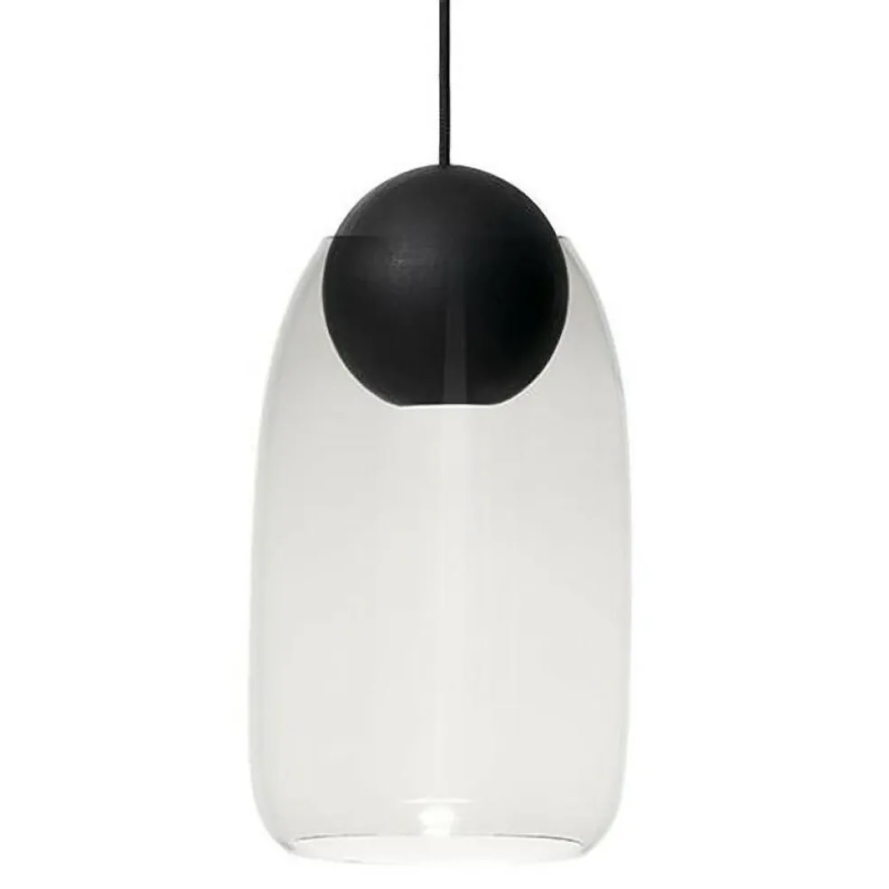 Liuku Ball Pendelleuchte schwarz