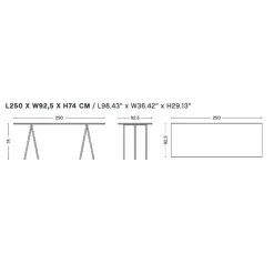 Loop Stand Tisch