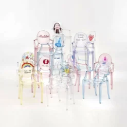Lou Lou Ghost Kinderstuhl mit Motiv