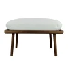 Lounge Around Shuffle Pouf Gestell Eiche dunkel