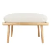 Lounge Around Shuffle Pouf Gestell Eiche