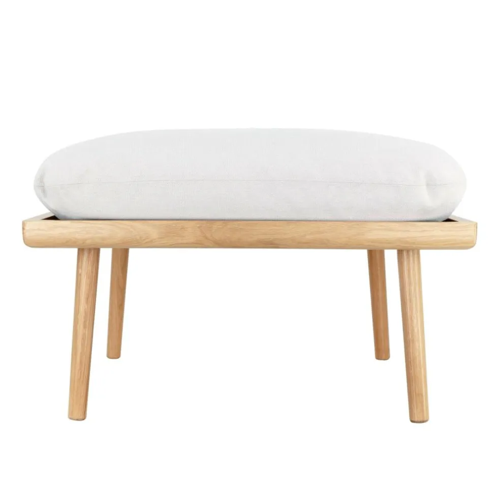 Lounge Around Shuffle Pouf Gestell Eiche