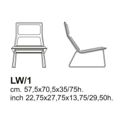 Low Pad Sessel