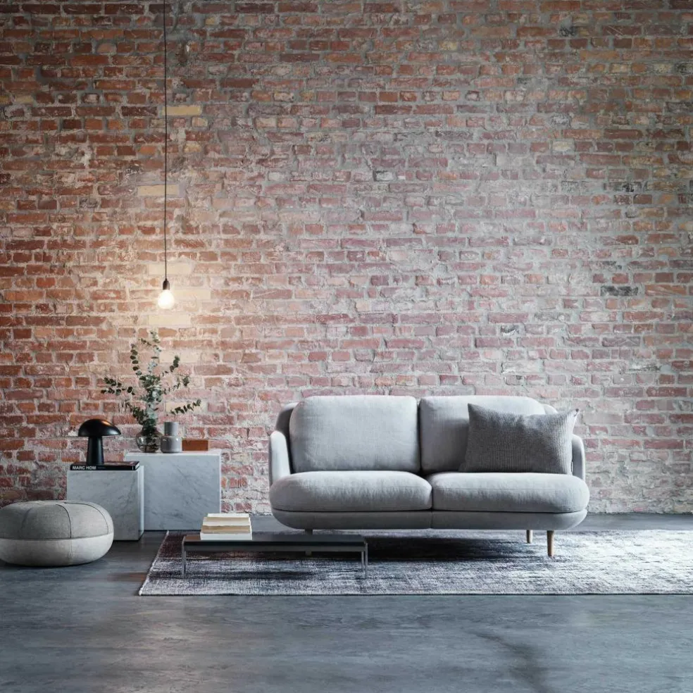 Lune™ JH200 2-Sitzer Sofa Füße Eiche