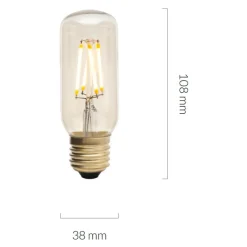 Lurra LED E27 TUBE FILAMENT 360° 3W =><noscript><img width=