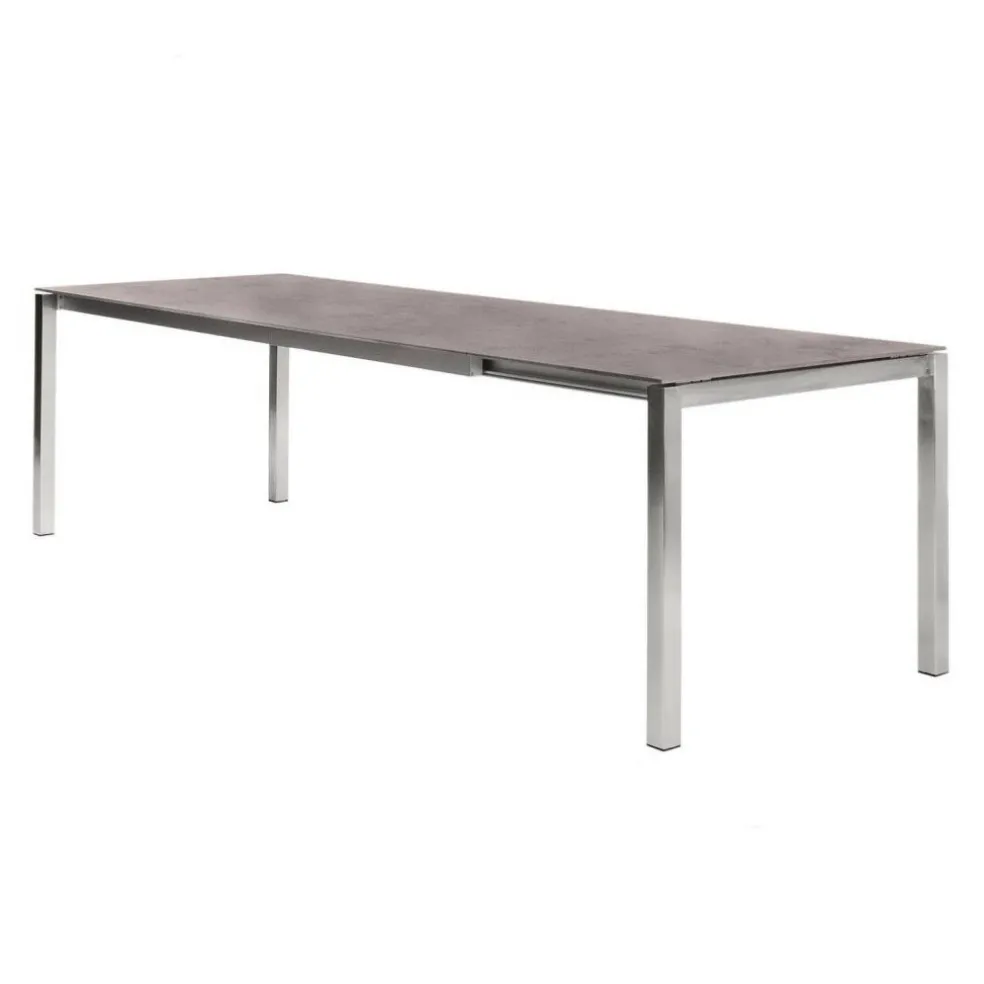Lux Excell Keramik-Gartentisch ausziehbar