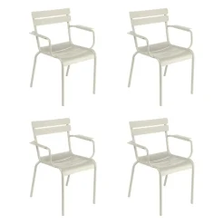 Luxembourg Gartenarmlehnstuhl 4er Set