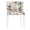 Mademoiselle Stuhl Gestell transparent