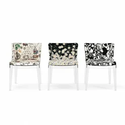 Mademoiselle Stuhl Gestell transparent