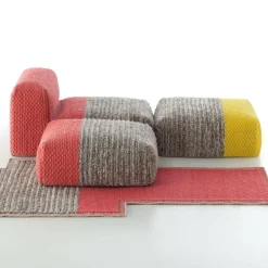 Mangas Space Square Pouf
