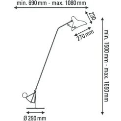 Mantis BS1 B Stehleuchte