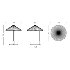 Matin LED Tischleuchte S