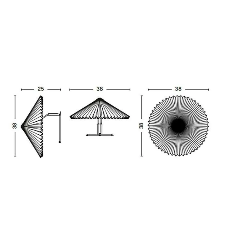 Matin LED Wandleuchte Ø 38cm