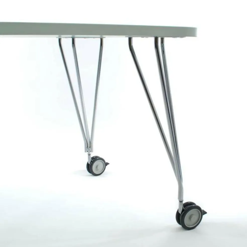 Max Tisch mit Rollen 190x90cm