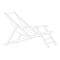 Maxx Deckchair Designers Guild Liegestuhl