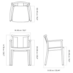 Merkur Armlehnstuhl
