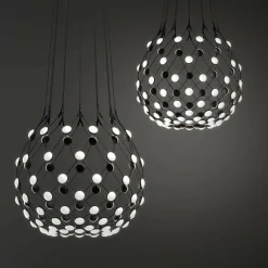 Mesh D86 LED Pendelleuchte Ø 80cm
