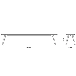 Meyer XLarge Bank 240cm