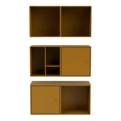 Mini Modul mit Regalen 35x35x25cm