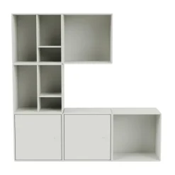 Mini Modul mit Regalen 35x35x25cm