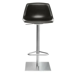 Miunn S104 Barhocker Sitzfläche Leder 75-100cm