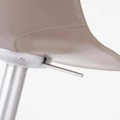 Miunn S104 Barhocker Sitzfläche Leder 75-100cm