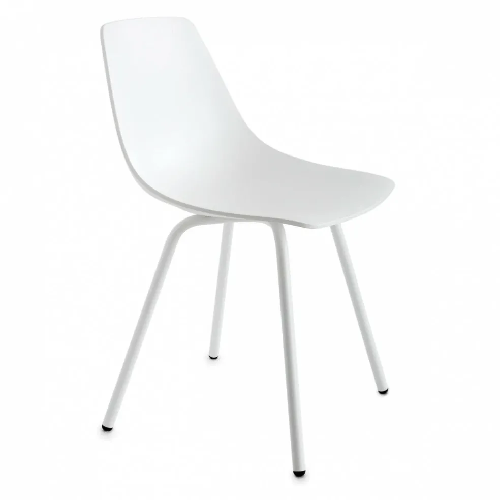Miunn S161 Stuhl Gestell weiß
