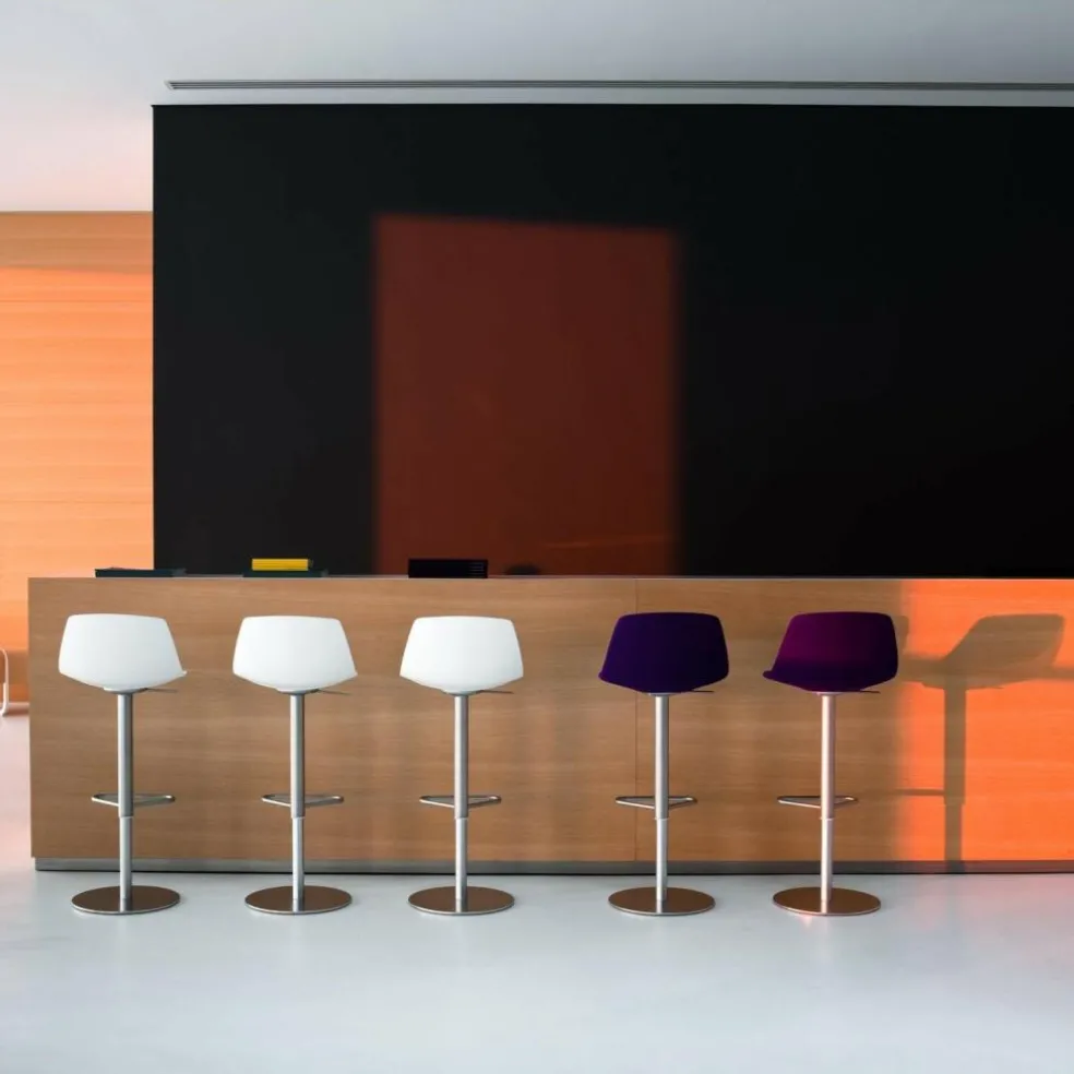 Miunn S104T Barhocker Gestell Rund 75-100cm