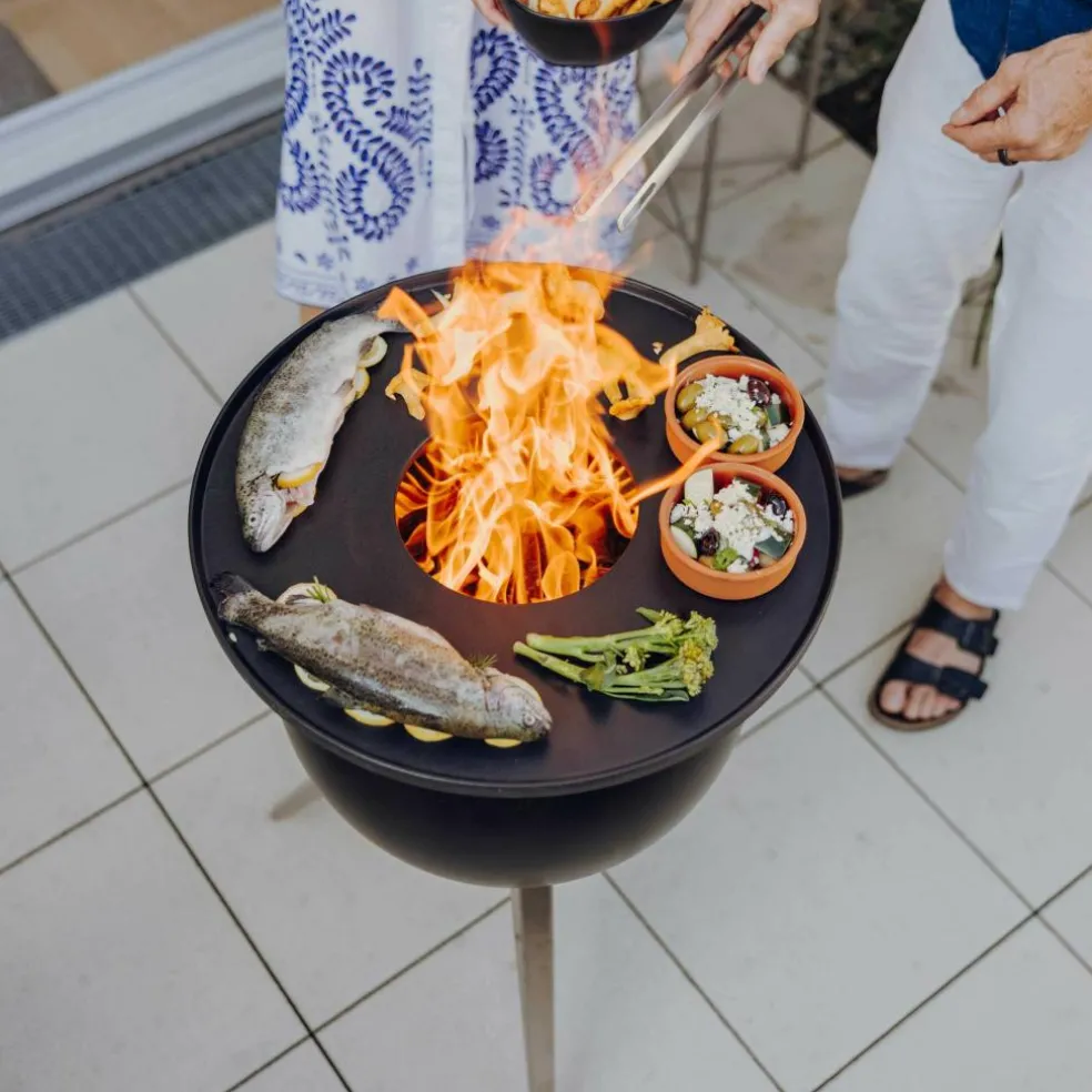 Moon 45 Plancha-Grillset hoch