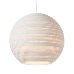 Moon Pendelleuchte weiß