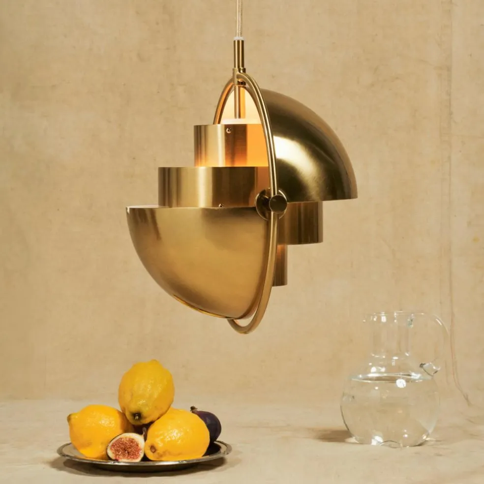 Multi-Lite Pendelleuchte Ø25,5cm Gestell Messing
