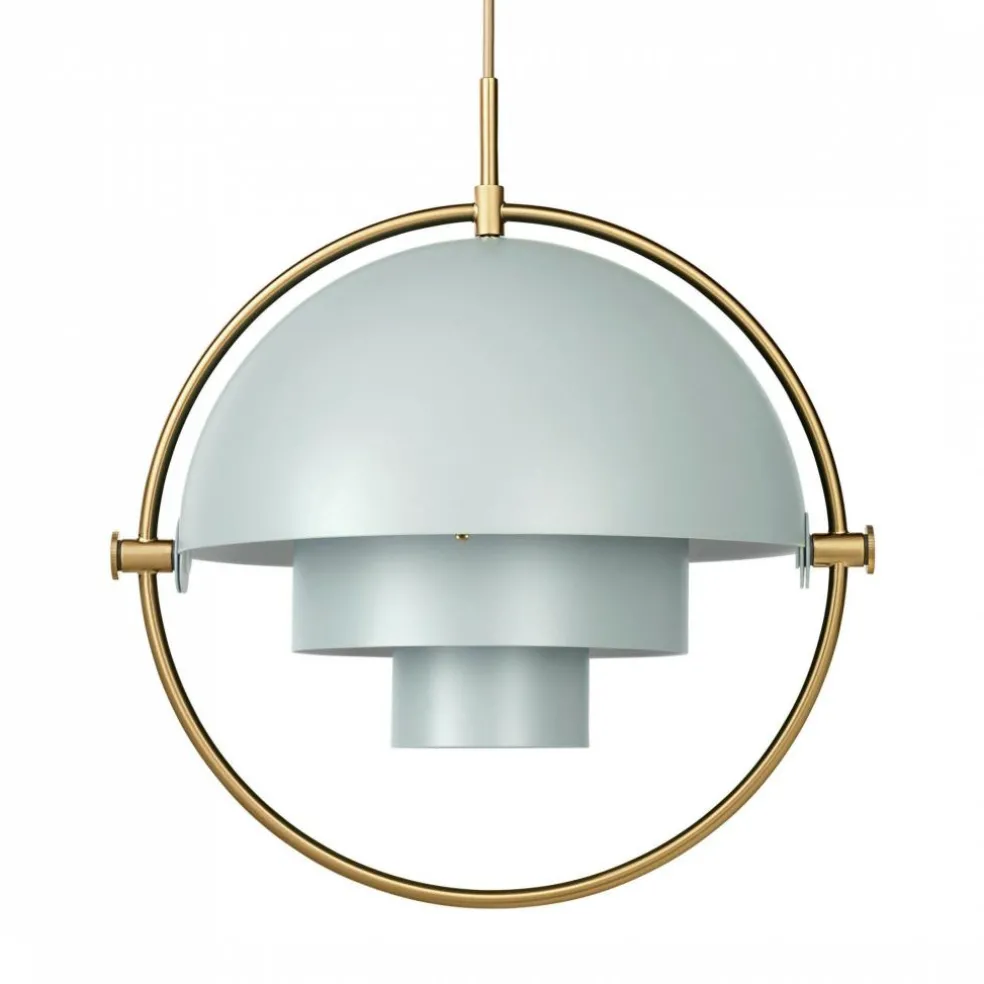 Multi-Lite Pendelleuchte Ø36cm Gestell Messing