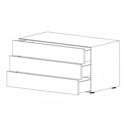 Nex Pur Box Schubkastenbox/Kommode 120x75cm