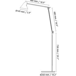 NJP LED Stehleuchte