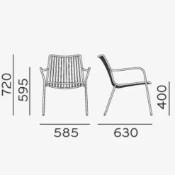 Nolita 3659 Lounge Gartenstuhl