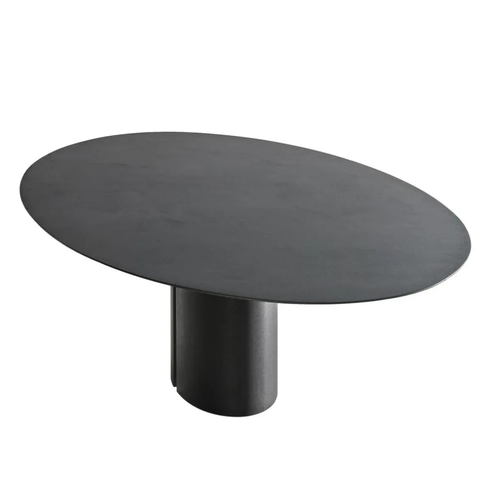 NVL Esstisch oval 120x200cm