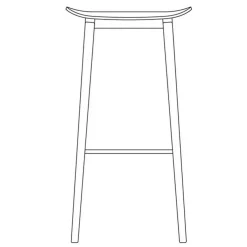 NY11 Barhocker 75cm