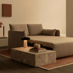 Offset 2-Sitzer Schlafsofa 145x105cm