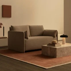 Offset 2-Sitzer Schlafsofa 145x105cm